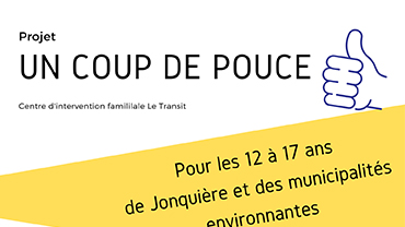Projet coup de pouce